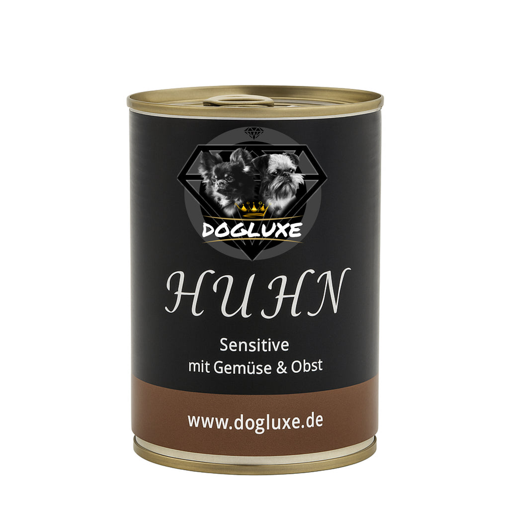 DOGLUXE - Huhn Sensitive mit Gemüse & Obst Nassfutter